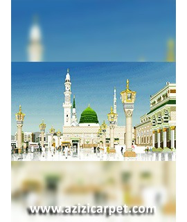 نخ و نقشه تابلو فرش مسجد