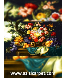 نخ و نقشه گل و میوه