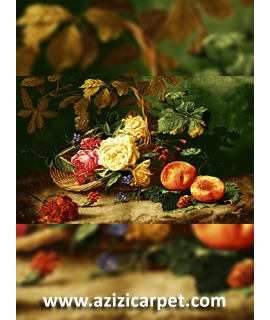 نخ و نقشه میوه و گل